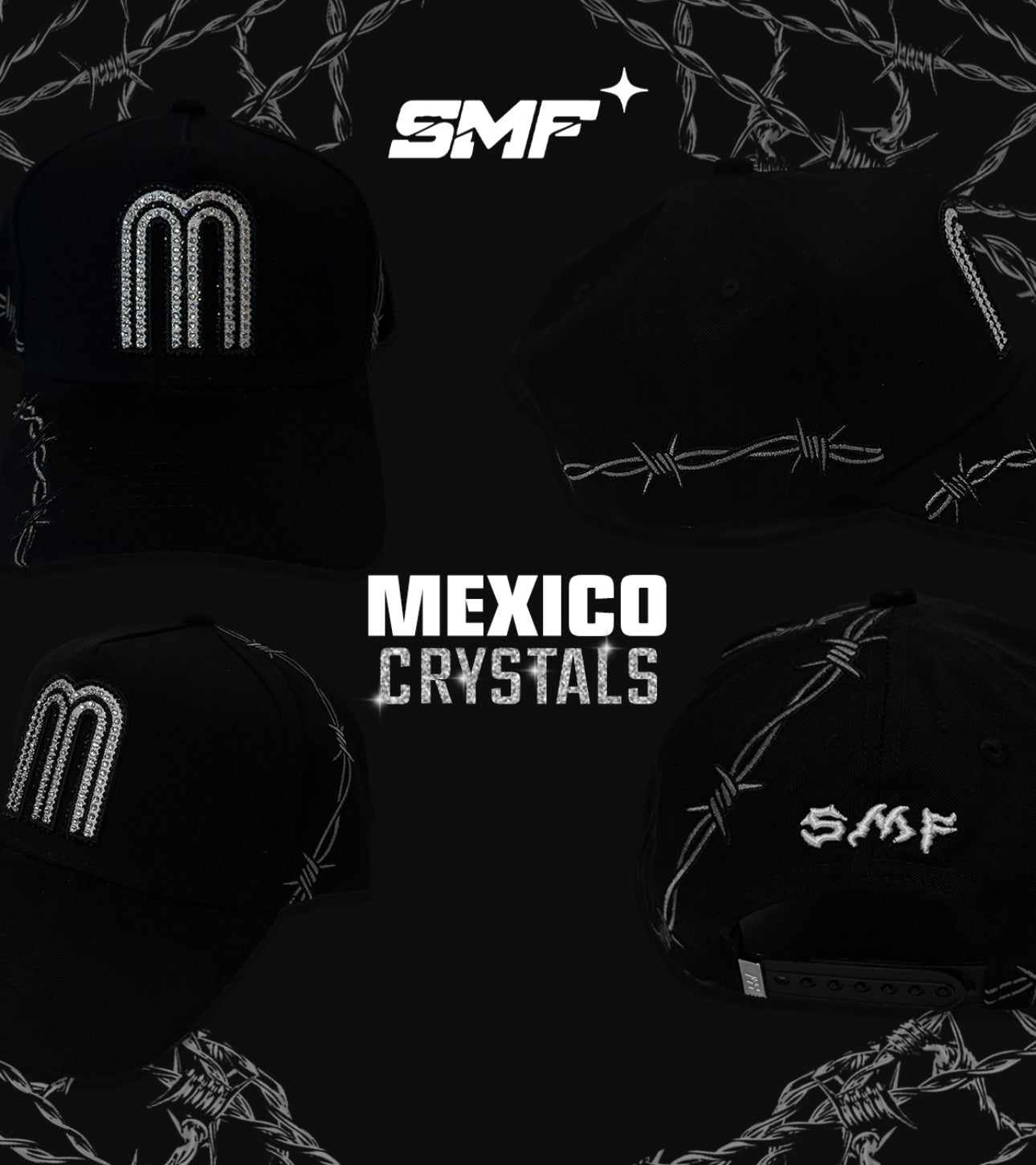 MEXICO CRYSTAL HAT